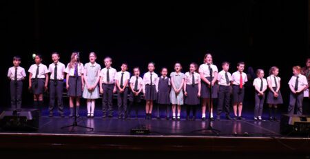 cliffe woods primary school performing at trust choir concert for aletheia academies trust
