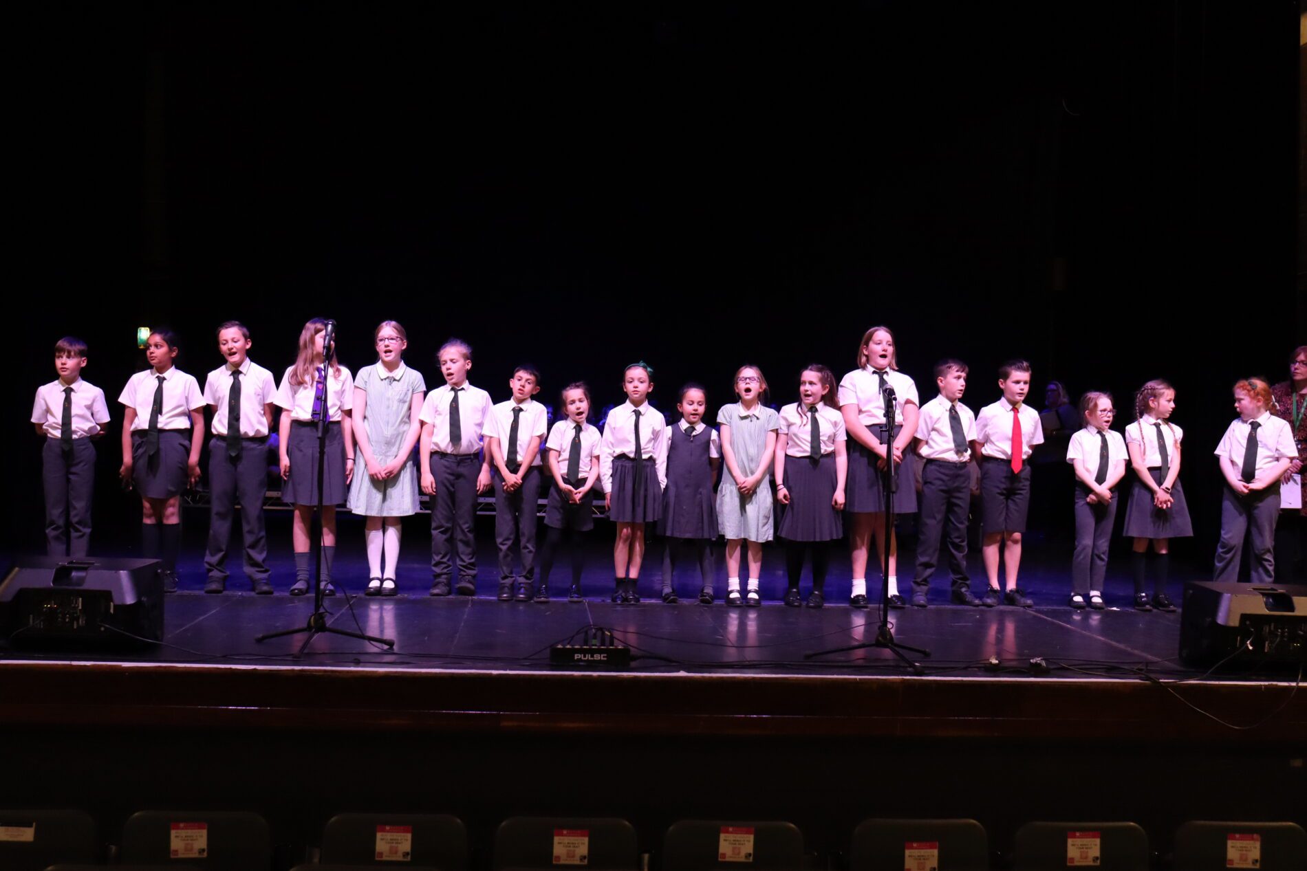 cliffe woods primary school performing at trust choir concert for aletheia academies trust
